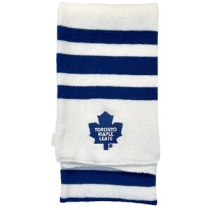 NHL Toronto Maple Leafs Hockey Team Blue and White Striped Scarf Playoffs 2013